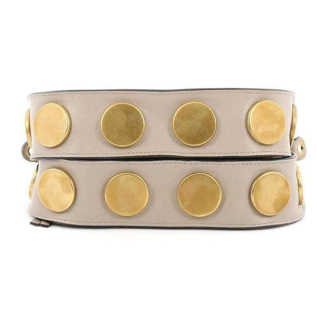 Kurtis Beige Leather and Suede Mini Bag