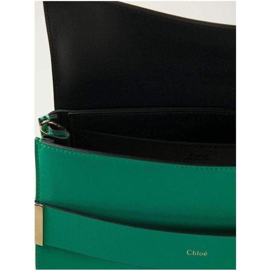 Medium 'Elle' Jade Green Clutch