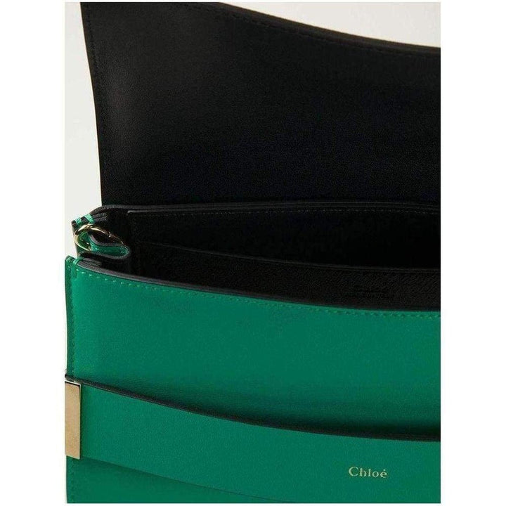 Medium 'Elle' Jade Green Clutch