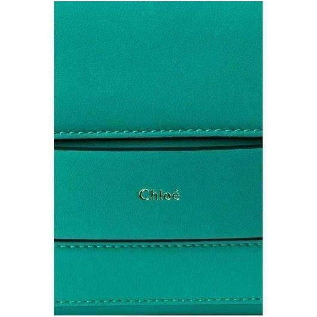 Medium 'Elle' Jade Green Clutch