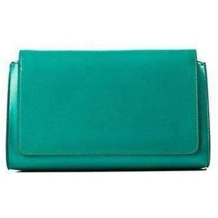 Medium 'Elle' Jade Green Clutch