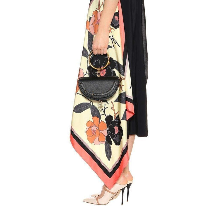 Nile Minaudière Leather Crossbody Bag