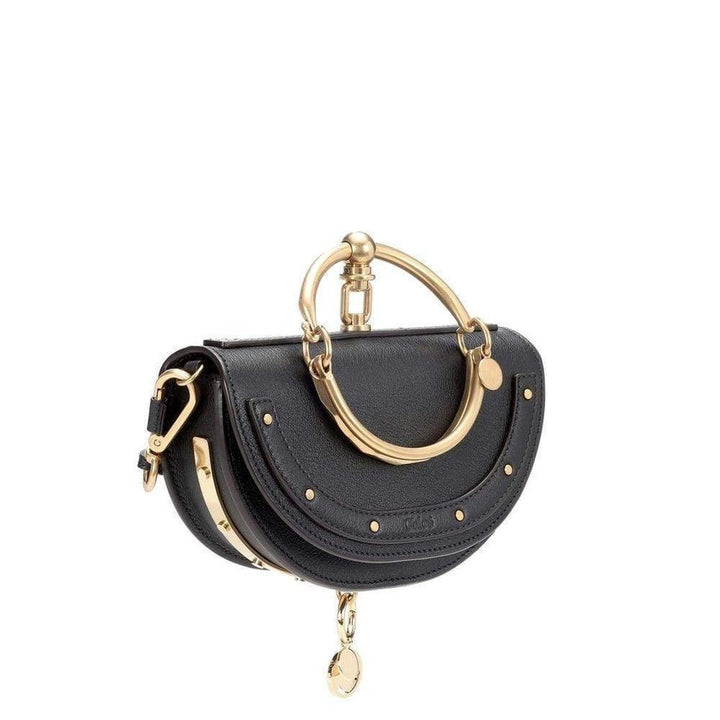 Nile Minaudière Leather Crossbody Bag