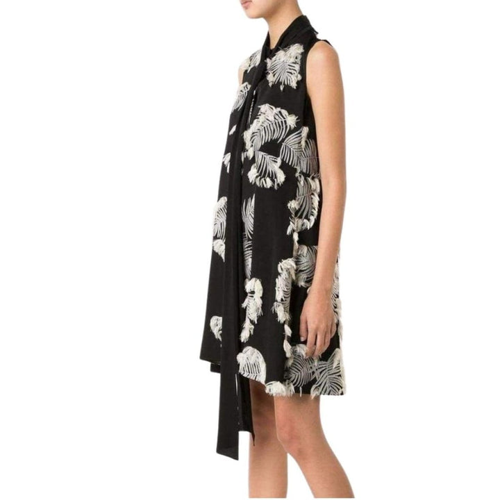 Palm Jacquard Dress