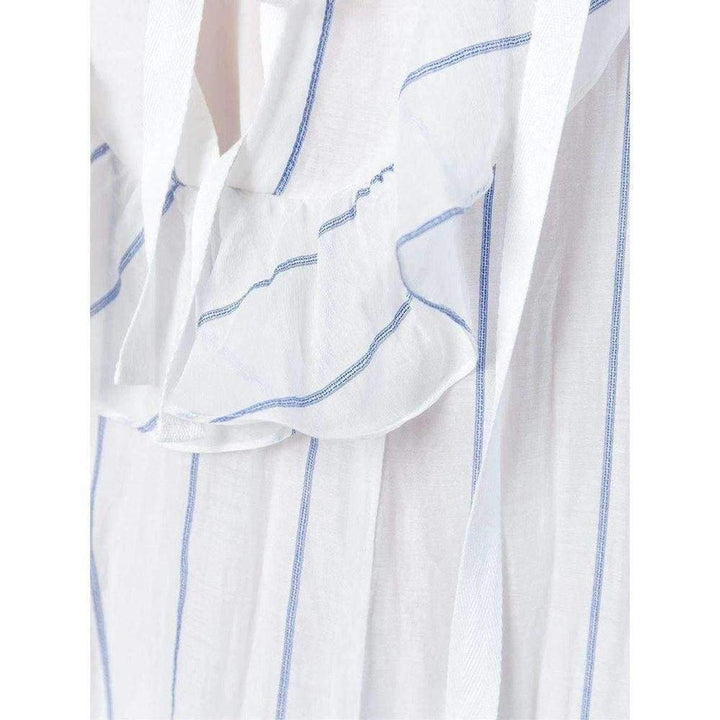 Ruffled Silk Blend Loose Dress