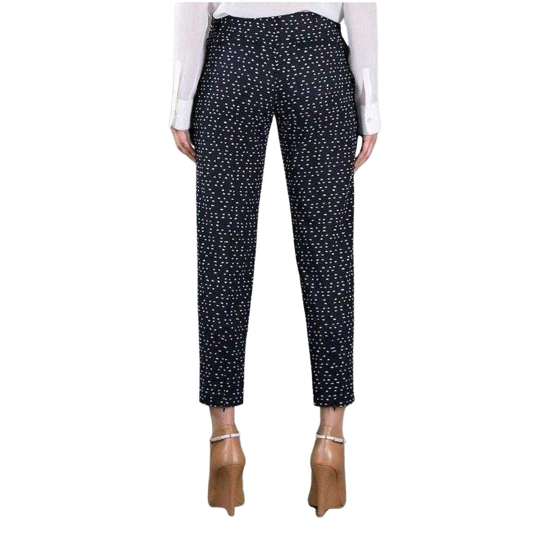 Wool Blend Pattern Trousers