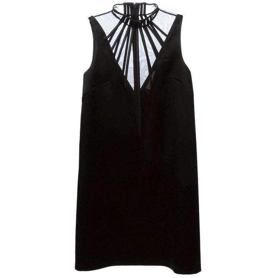 Christopher Kane-Abstract Boning Viscose-Blend Dress - Runway Catalog