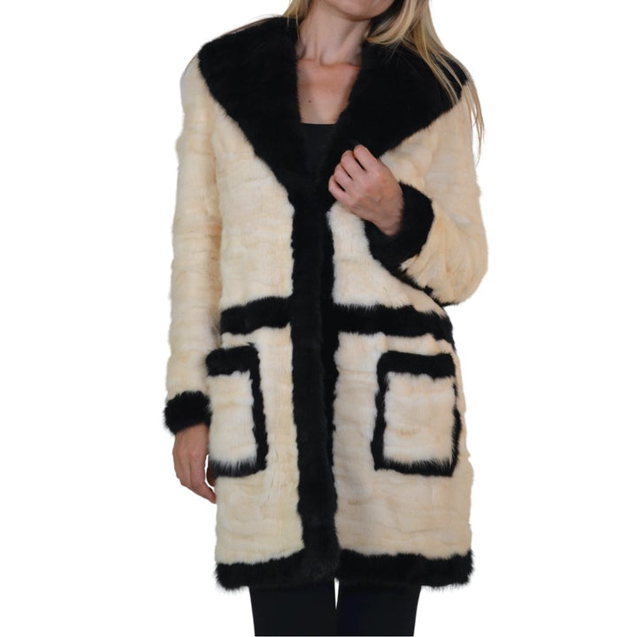 Claudio Paliotti Genuine Mink Fur Coat