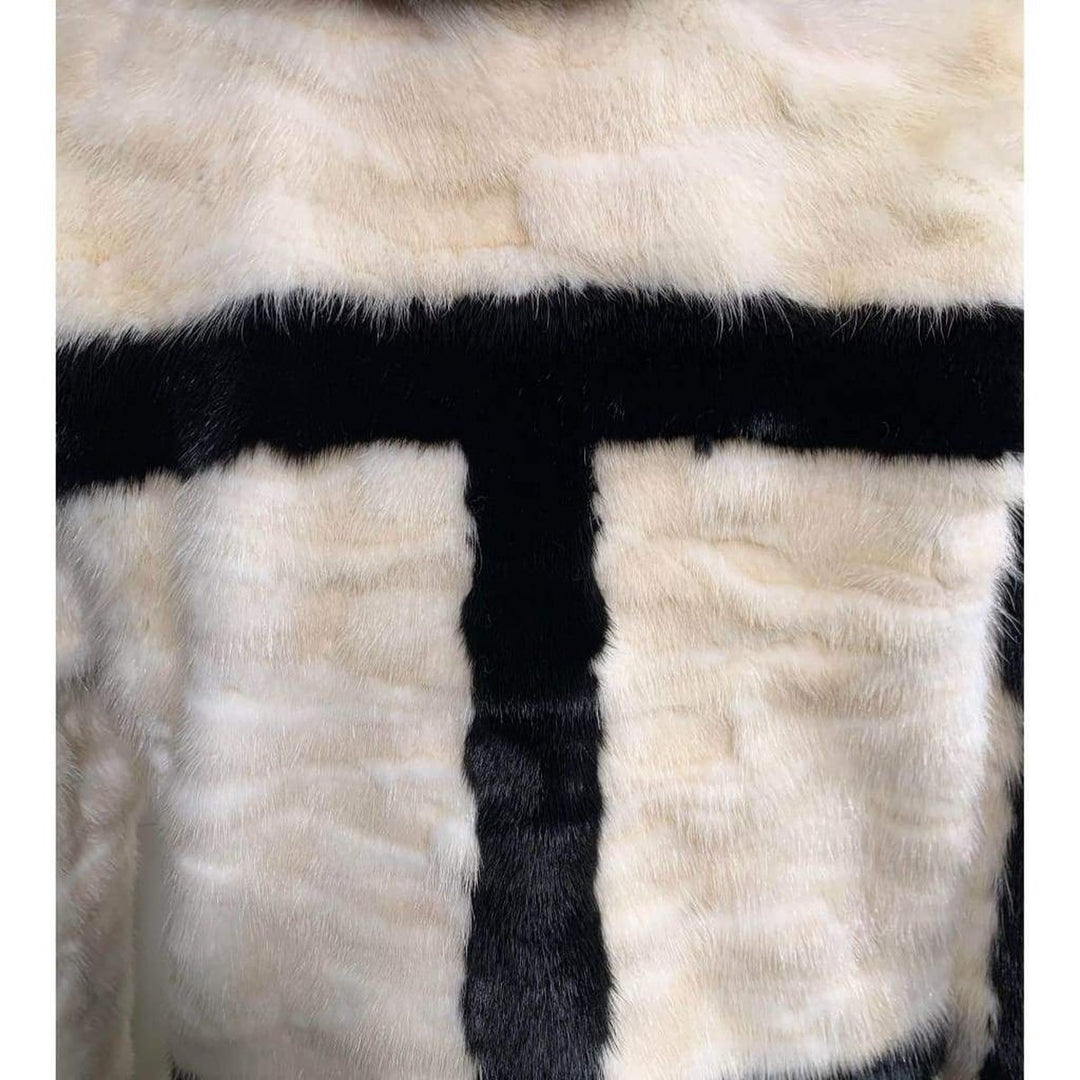 Claudio Paliotti Genuine Mink Fur Coat
