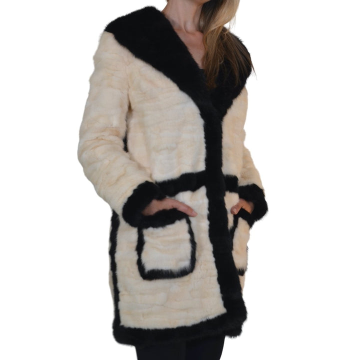Claudio Paliotti Genuine Mink Fur Coat