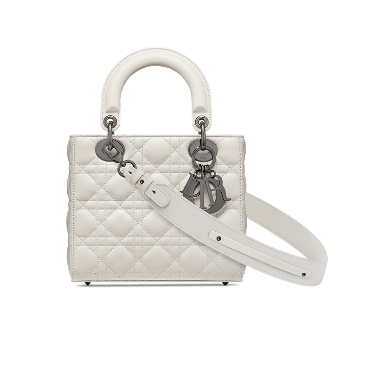 Lady Di**r My ABCDi**r Bag Latte Cannage Lambskin