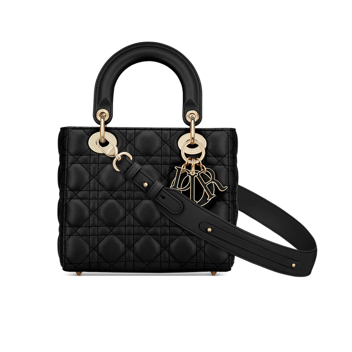 Lady Di**r My ABCDi**r Bag Black Cannage Lambskin