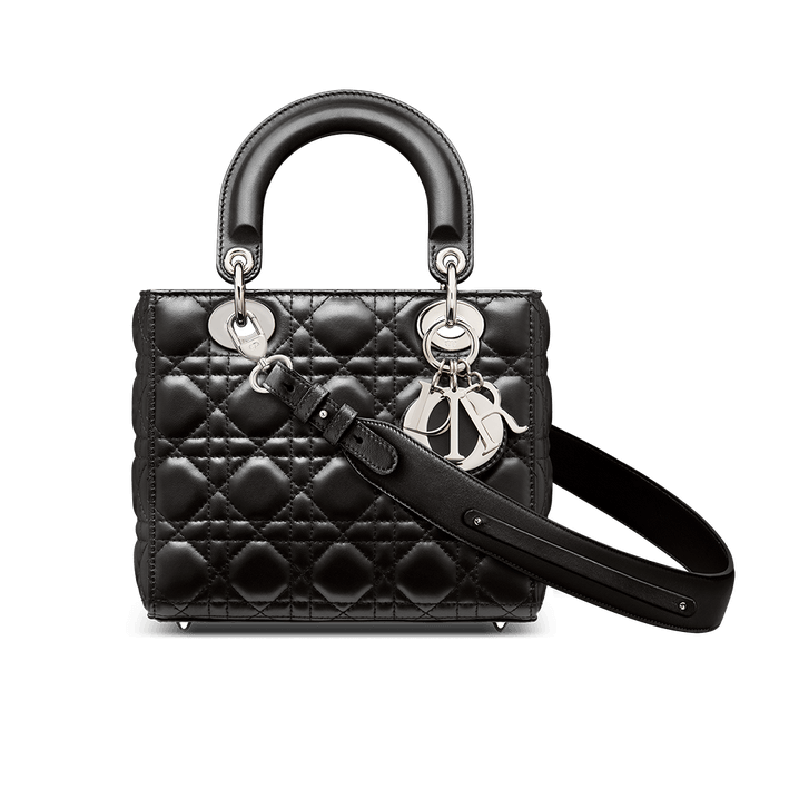 Lady Di**r My ABCDi**r Bag Black Cannage Lambskin