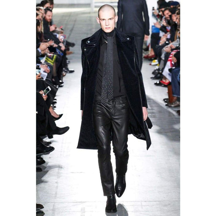 Straight Leg Just Leather Biker Pants