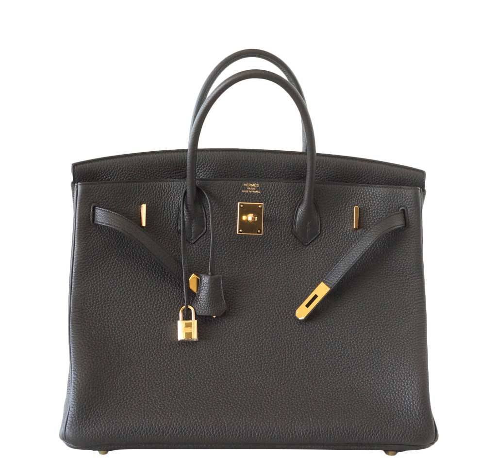 Hermès Birkin 40 Plomb Togo Bag