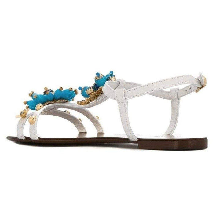 Capri Flower Embellished Sandals