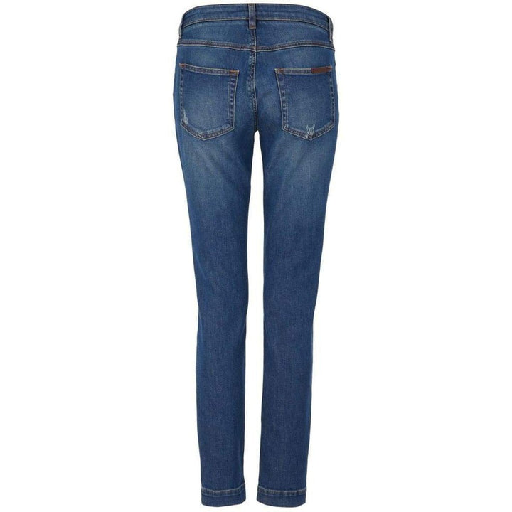 Embroidery Skinny-fit Jeans