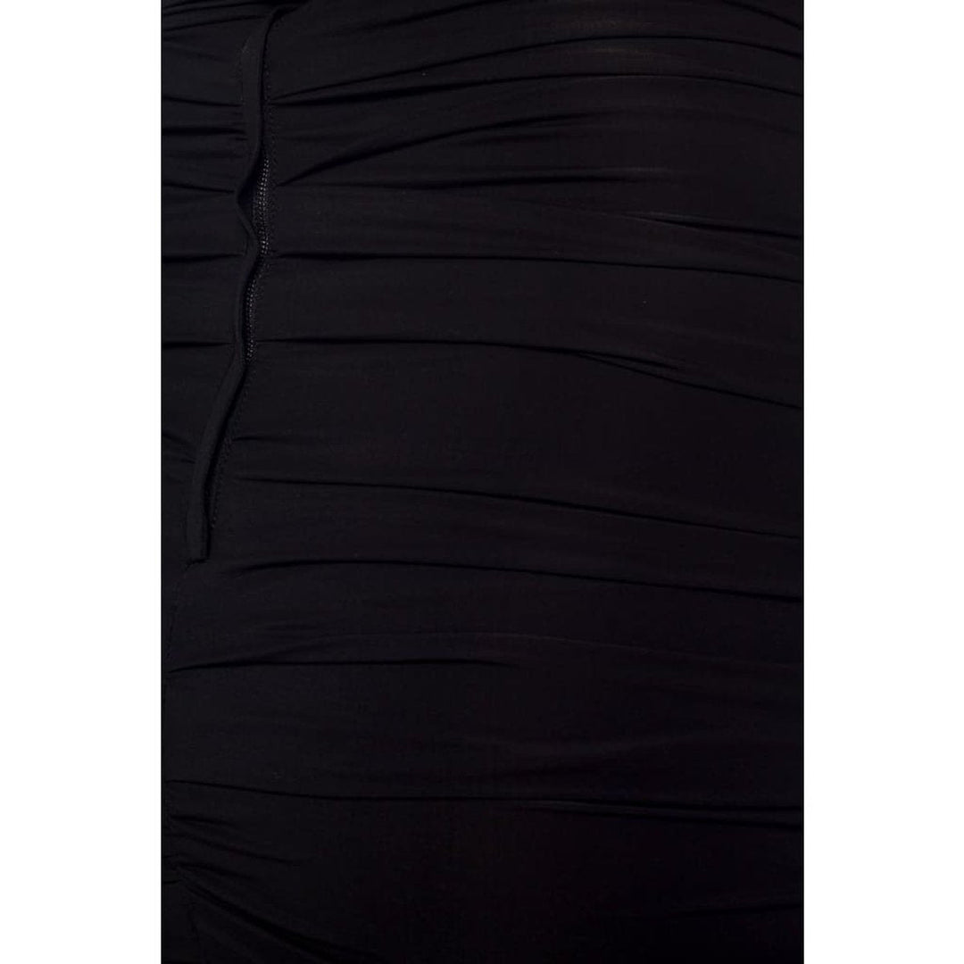 Ruched Cut-out Dress