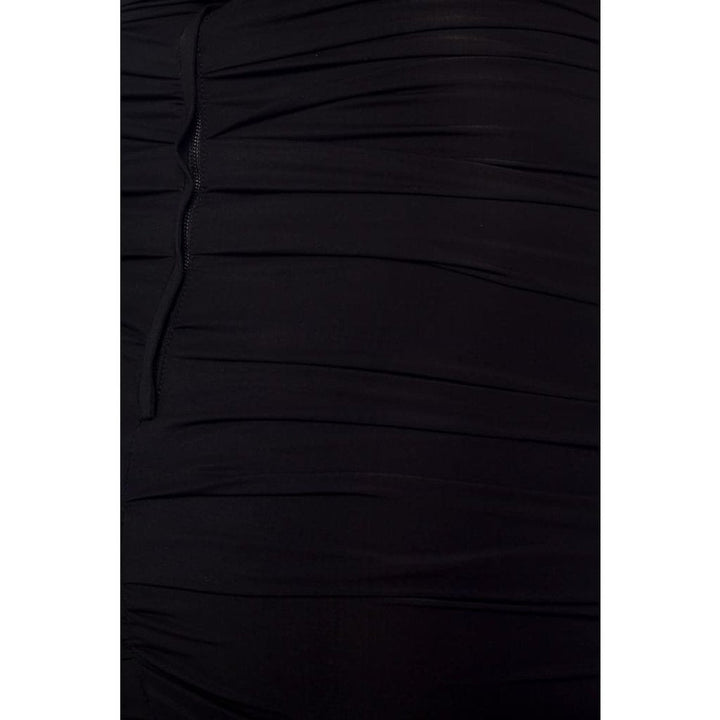 Ruched Cut-out Dress