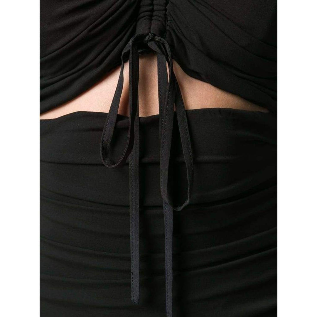 Ruched Cut-out Dress