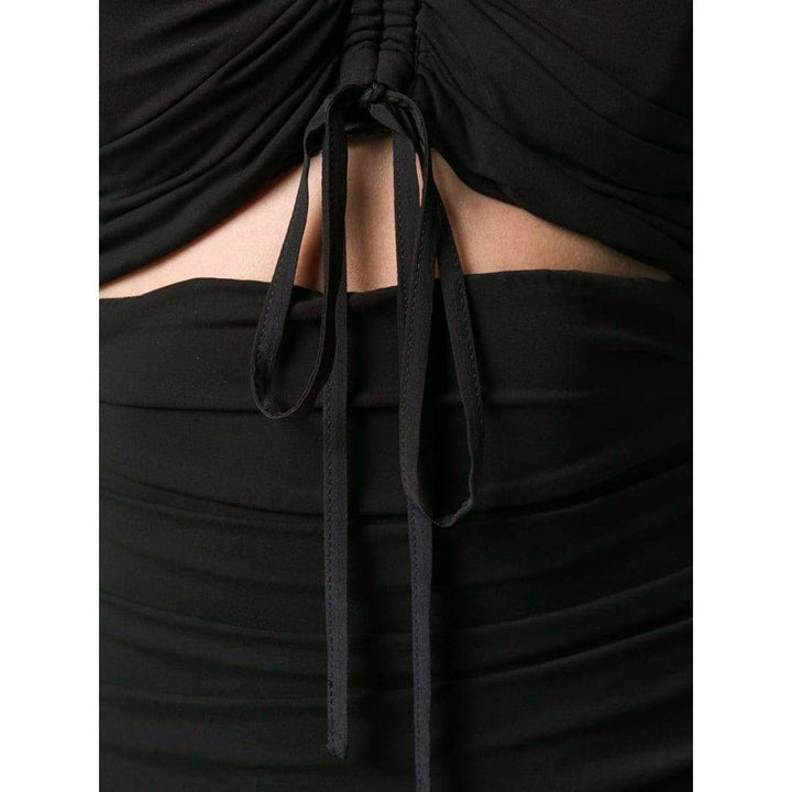 Ruched Cut-out Dress