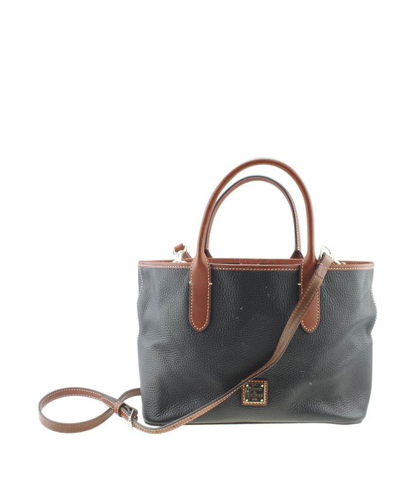 Dooney & Bourke Black Leather 2-Way Bag