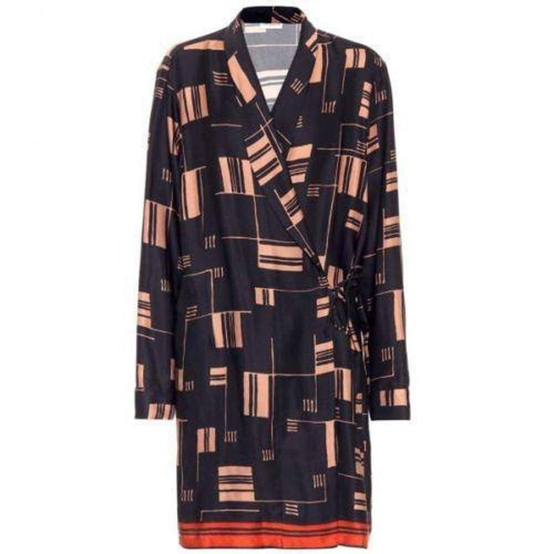 Dries Van Noten-Cancun Satin Wrap Jacket - Runway Catalog