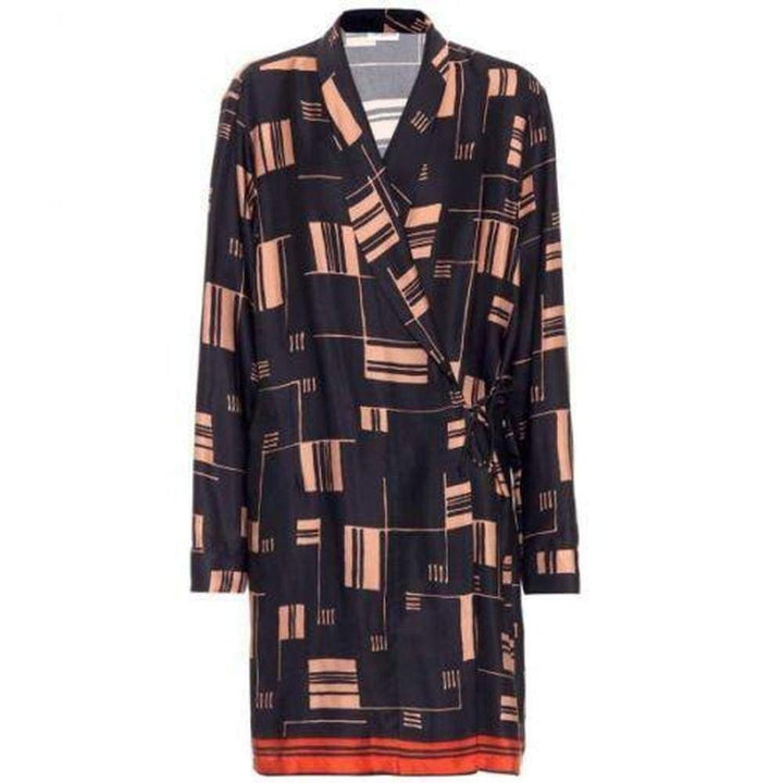Dries Van Noten-Cancun Satin Wrap Jacket - Runway Catalog