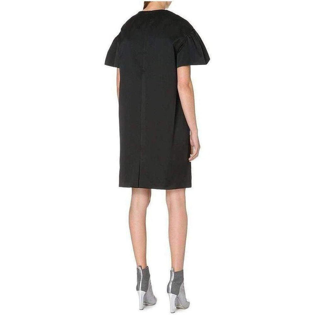 Floral Motif Silk Blend Dress