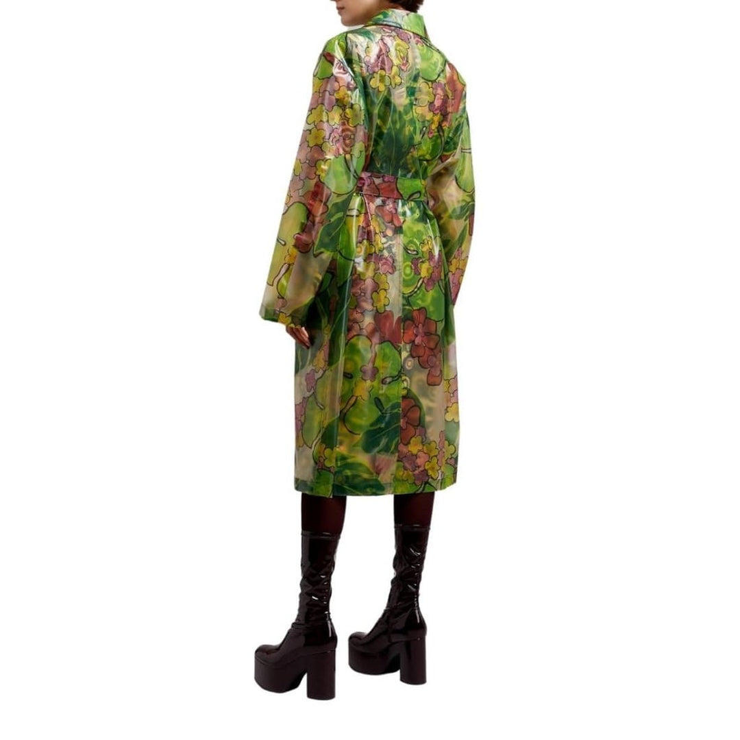Floral Printed Raincoat