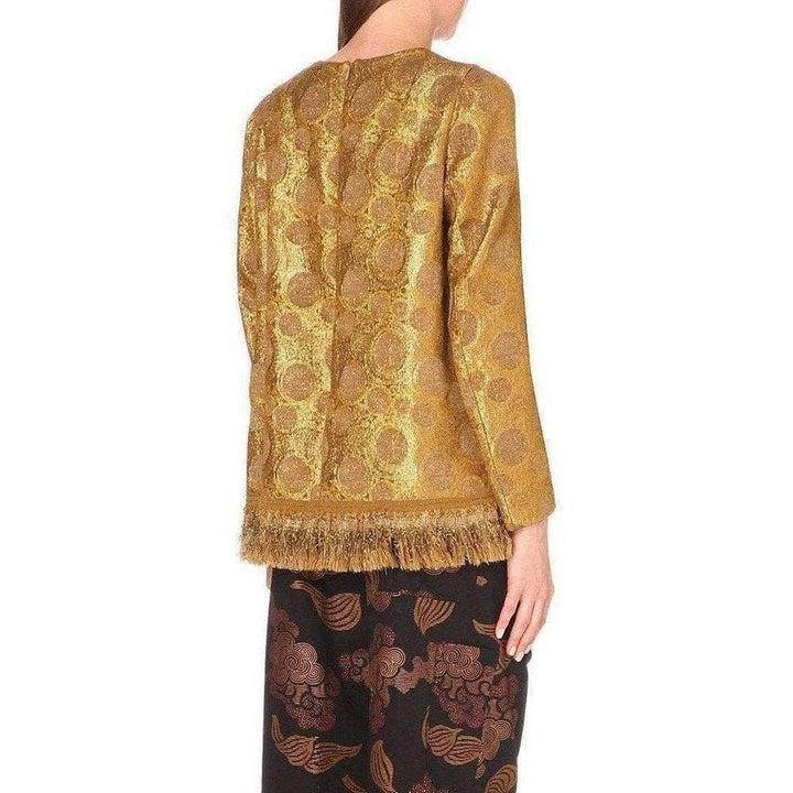 Gold Brocade Top
