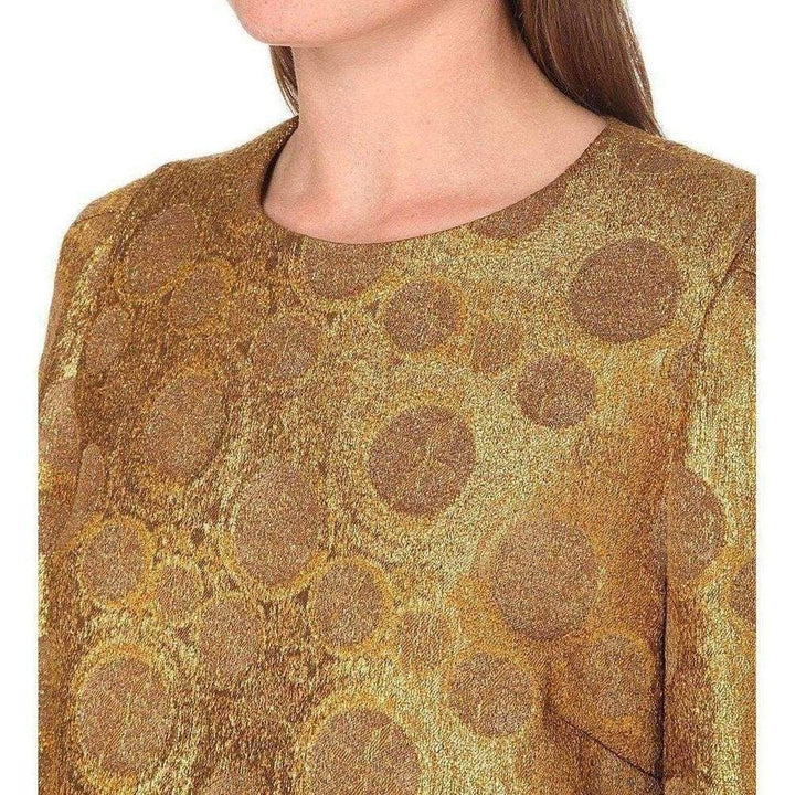 Gold Brocade Top