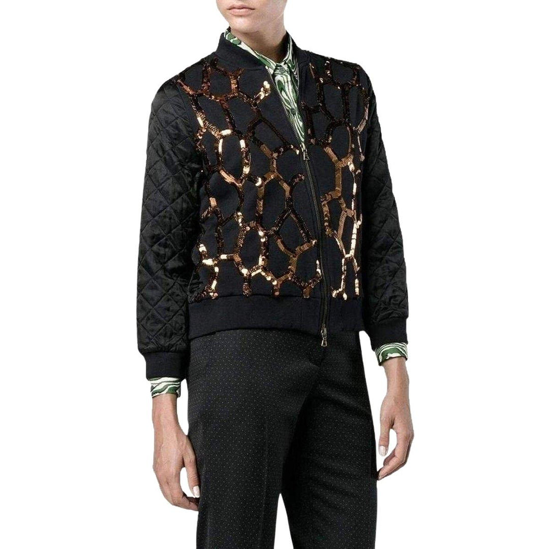 Hoezee Sequinned Zip-Up Jacket