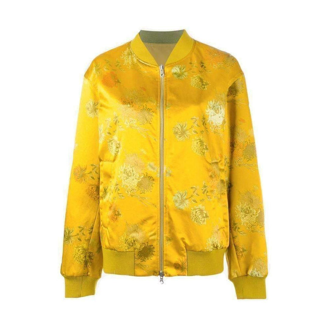 Dries Van Noten-Reversible Floral Print Bomber Jacket - Runway Catalog