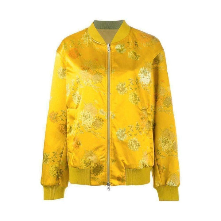 Dries Van Noten-Reversible Floral Print Bomber Jacket - Runway Catalog
