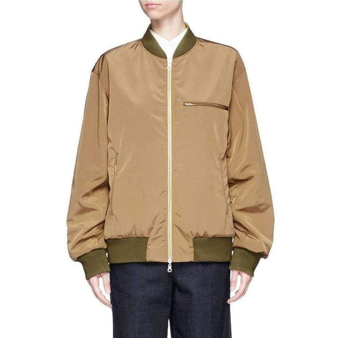 Reversible Floral Print Bomber Jacket