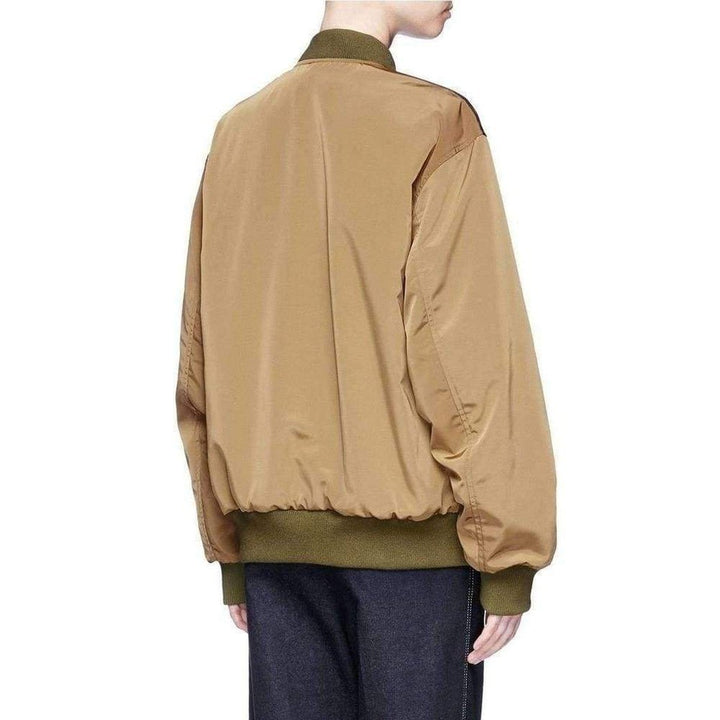Reversible Floral Print Bomber Jacket