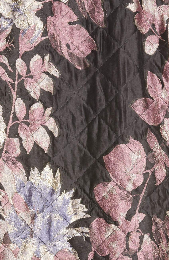 Rolta Quilted Three-Quarter Coat