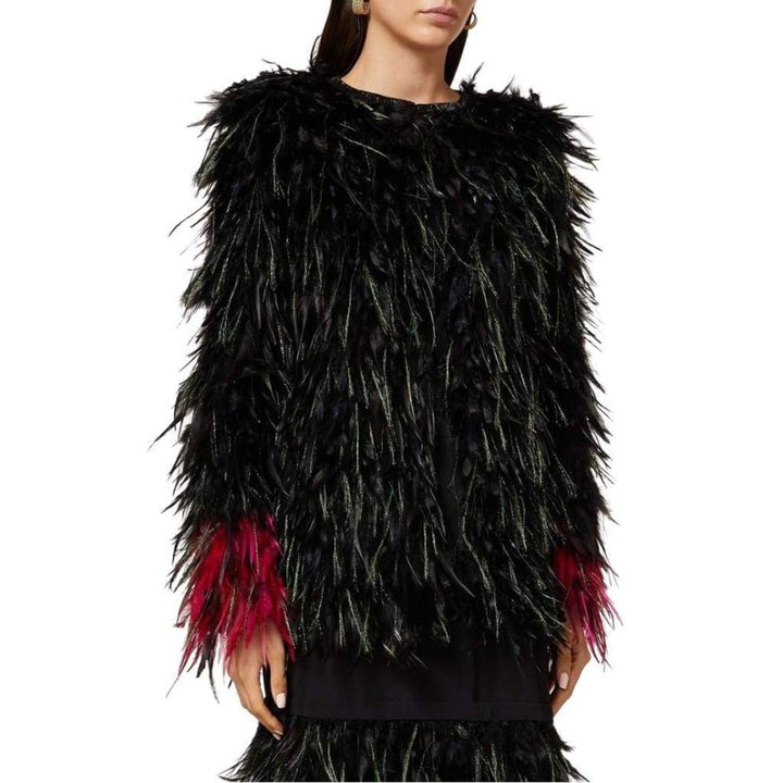 Roya Feathered Jacket