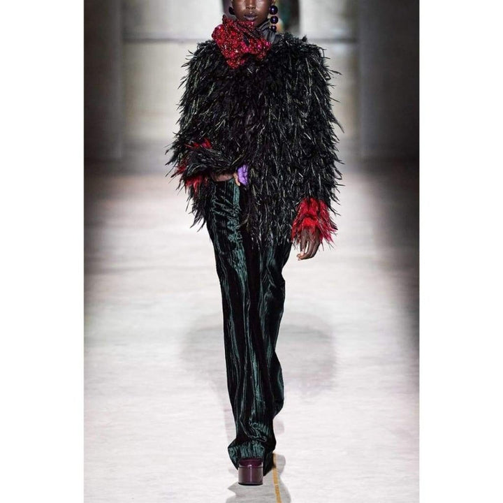 Roya Feathered Jacket