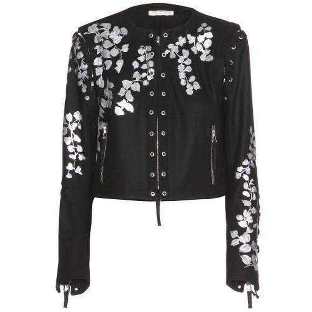 Dries Van Noten-Shoelace Detail Vivca Wool Jacket - Runway Catalog