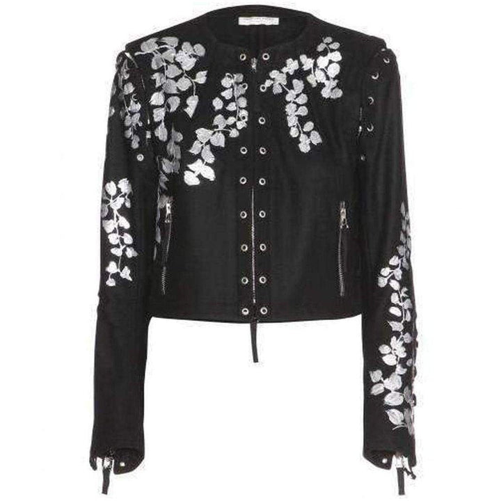 Dries Van Noten-Shoelace Detail Vivca Wool Jacket - Runway Catalog