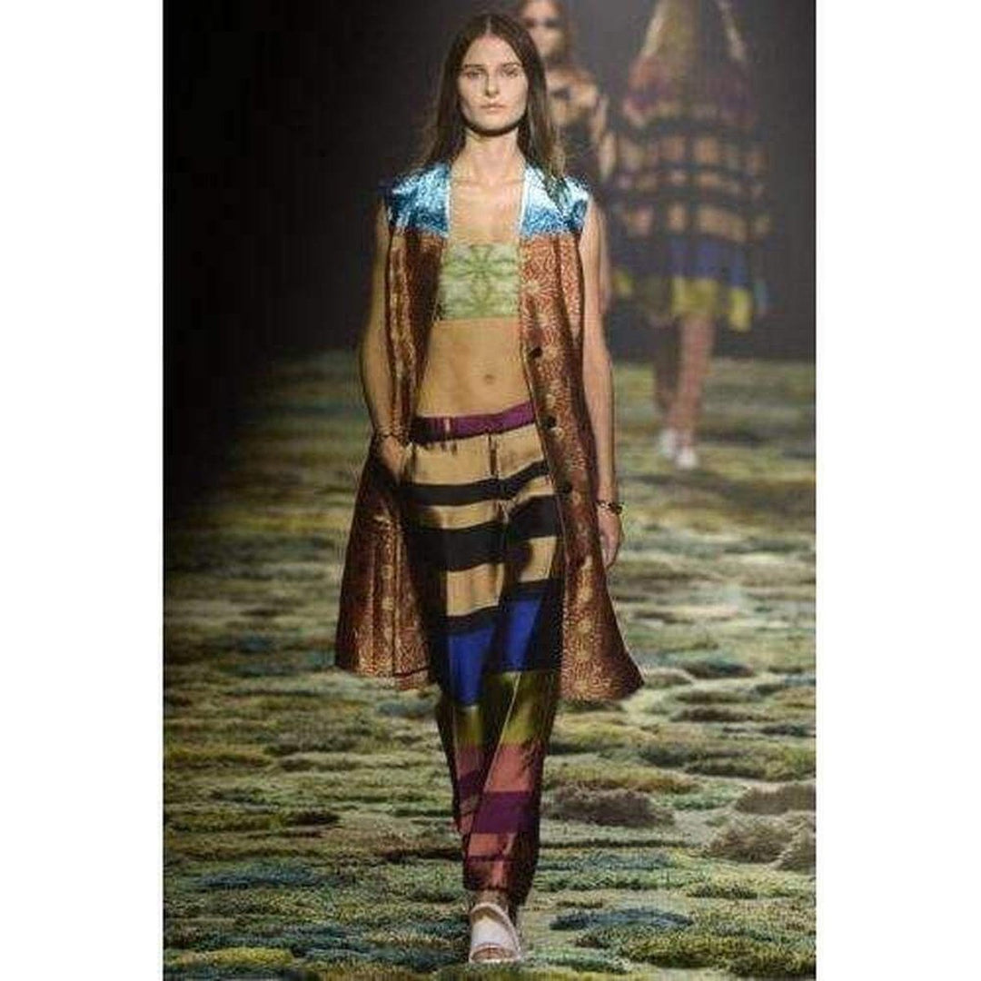 Stipe Silk Pants
