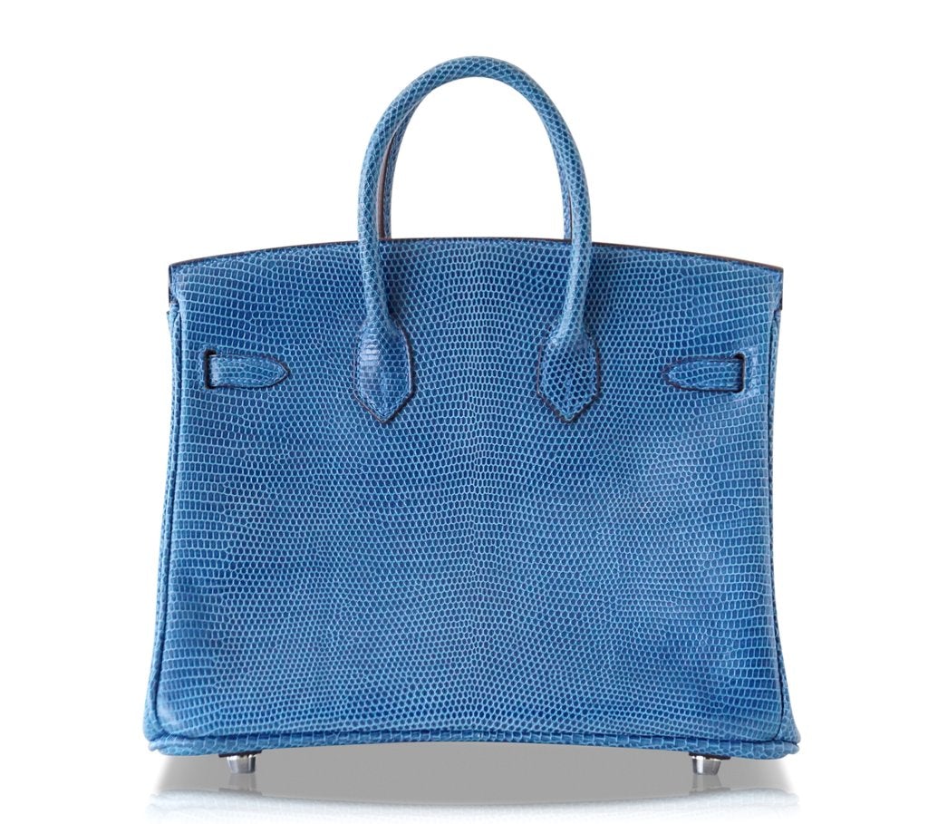 Hermès Birkin 25 Bag Mykonos Lizard PHW