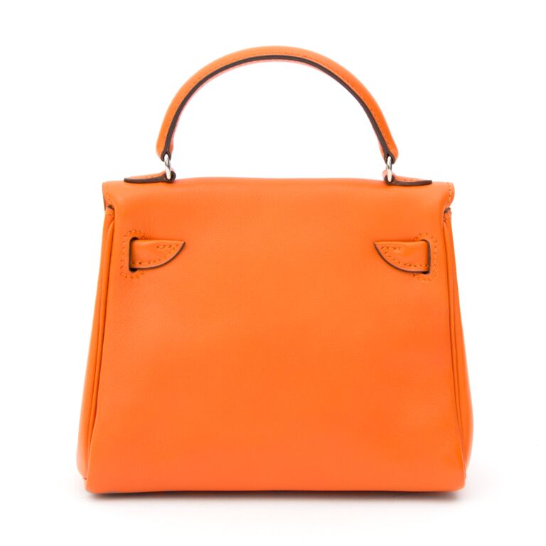 Hermès Idole Kelly Orange Gulliver Bag