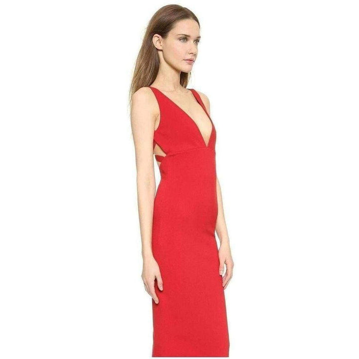 Column Crisscross Back Gown
