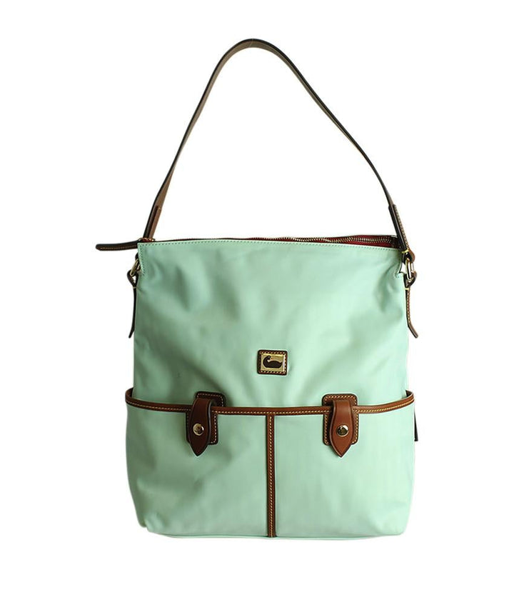 Dooney & Bourke Green Nylon Shoulder Bag