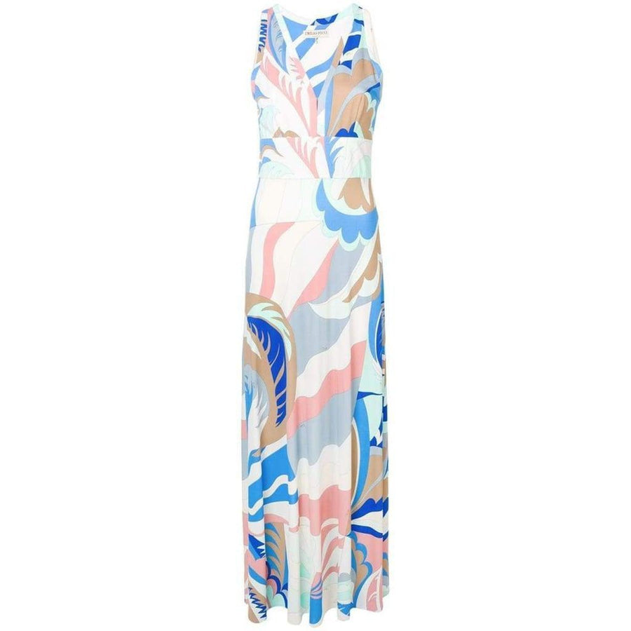 Emilio Pucci-Acapulco Printed Silk-blend Maxi Dress - Runway Catalog