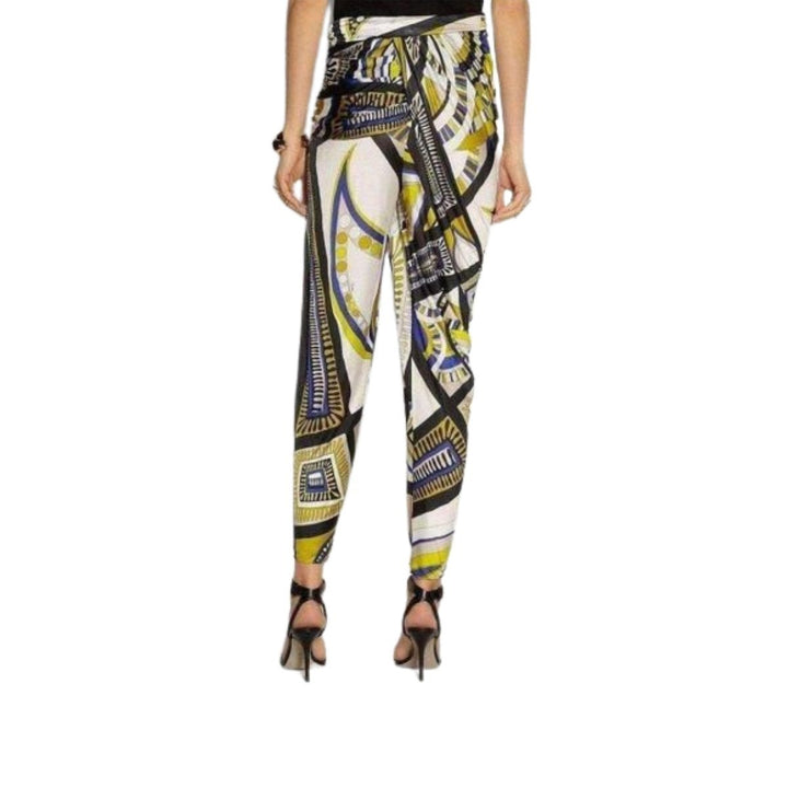 Printed Jersey Tapered Pants