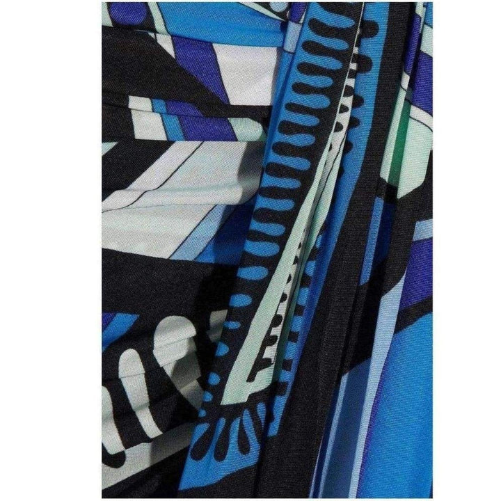 Printed Stretch Jersey Skirt